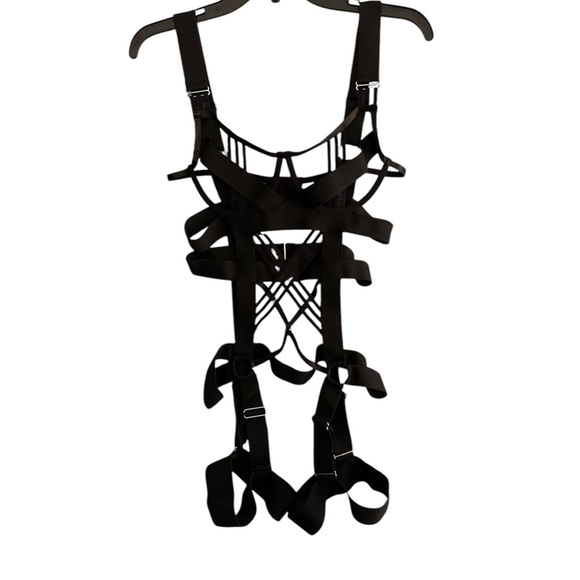 Other - Black lingerie with push up bra, one piece, size small